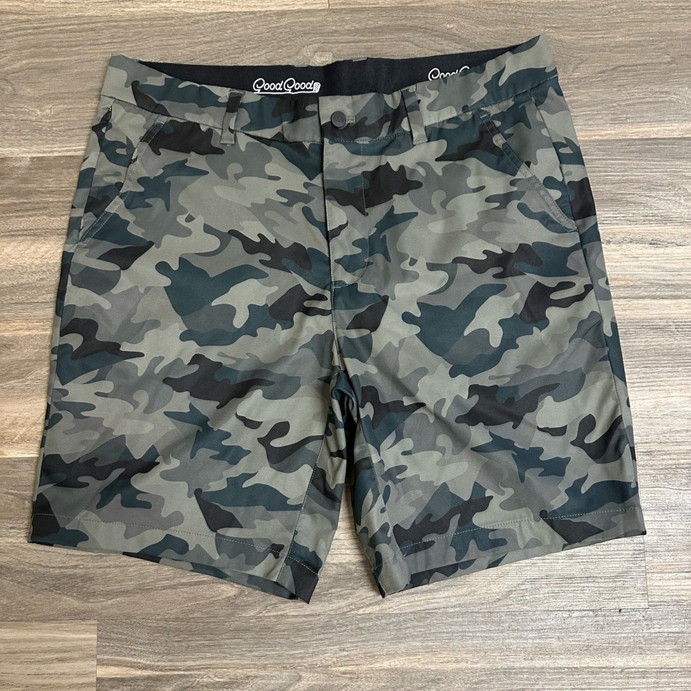 Good Good Golf Camo Shorts